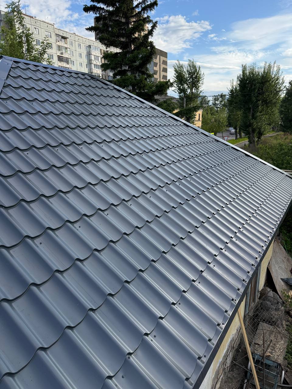 Замена кровельного покрытия